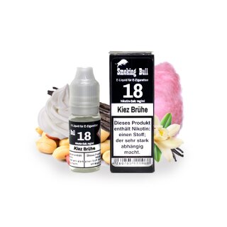 Smoking Bull - Kiez Brühe Liquid 18mg Nikotinsalz