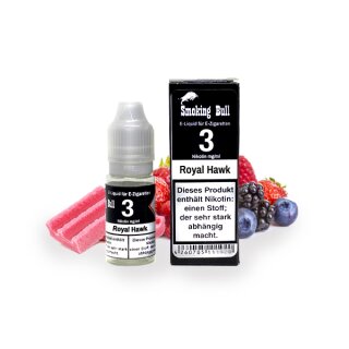 Smoking Bull - Royal Hawk Liquid 3mg Nikotin