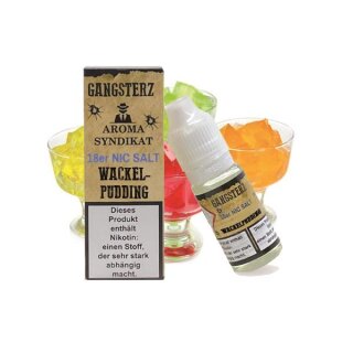 Gangsterz-Wackelpudding Liquid 10ml-18mg Nikotinsalz