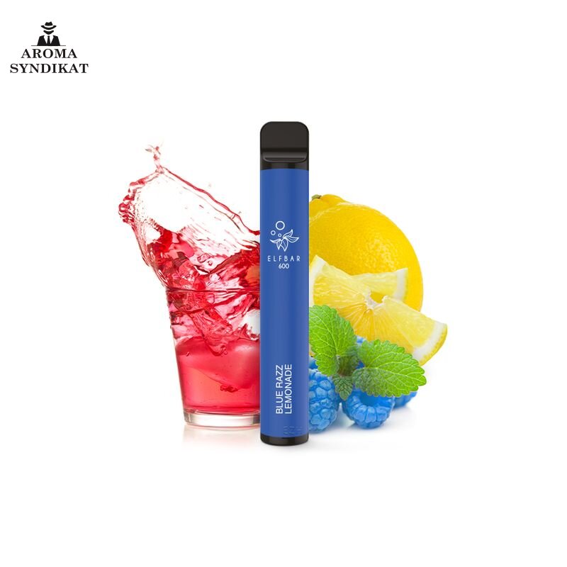 Elfbar 600 Blue Razz Lemonade Einweg E-Shisha - Vapes