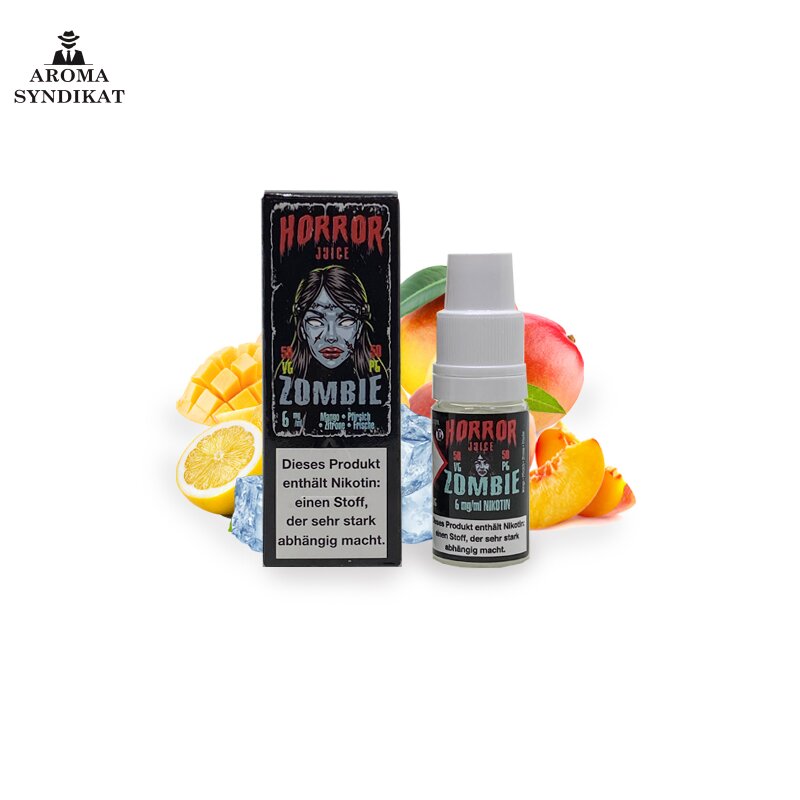 Horror Juice Zombie Liquid 6mg Nikotin 10ml Ezigarette
