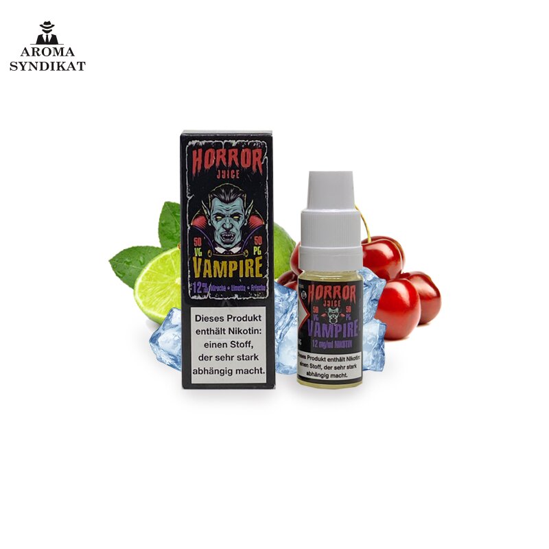 Horror Juice Vampire Liquid 12mg Nikotin 10ml Ezigarette