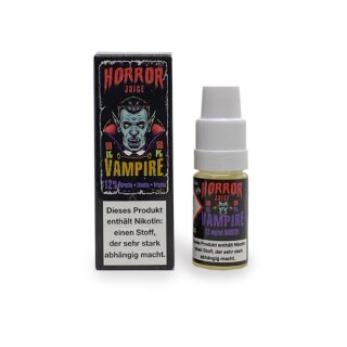 Horror Juice Vampire Liquid 12mg Nikotin 10ml Ezigarette