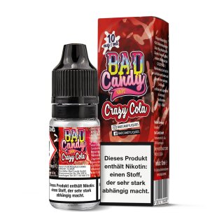 BAD CANDY Crazy Cola 10mg Nikotinsalz Liquid 10ml