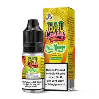 BAD CANDY Mad Mango 10mg Nikotinsalz Liquid 10ml