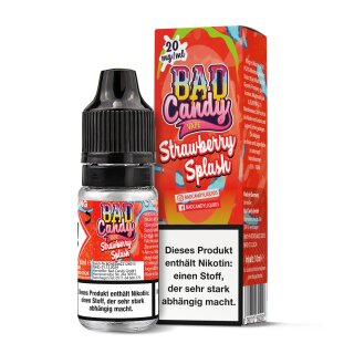 BAD CANDY Strawberry Splash 20mg Nikotinsalz Liquid 10ml