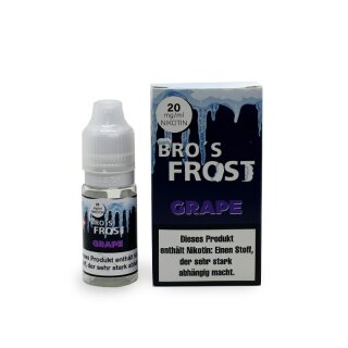 Bro`s Frost - Grape 20mg Nikotinsalz Liquid 10ml