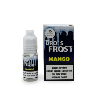 Bro`s Frost - Mango 10mg Nikotinsalz Liquid 10ml