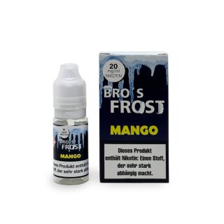 Bro`s Frost - Mango 20mg Nikotinsalz Liquid 10ml