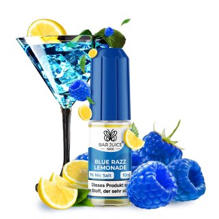 Bar Juice 5000 - Blue Razz Lemonade 10mg NicSalt Liquid 10ml