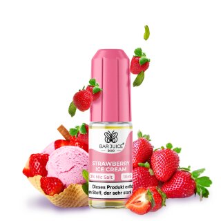 Bar Juice 5000 - Strawberry Ice Cream 20mg NicSalt Liquid 10ml