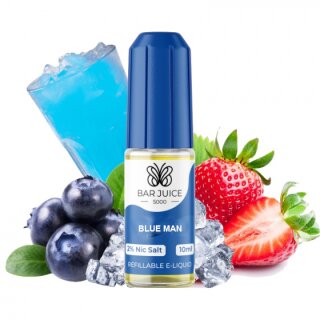 Bar Juice 5000 - Blue Man 10mg NicSalt Liquid 10ml
