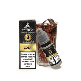 Aroma Syndikat - Cola Liquid 10ml 3mg/ml Nikotin