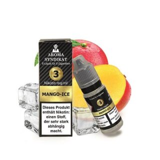 Aroma Syndikat - Mango-Ice Liquid 10ml 3mg/ml Nikotin