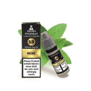 Aroma Syndikat - Mint Liquid 10ml 18mg/ml Nikotinsalz