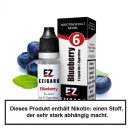 Ezigaro - Blueberry Liquid 10ml - 6mg/ml Nikotin